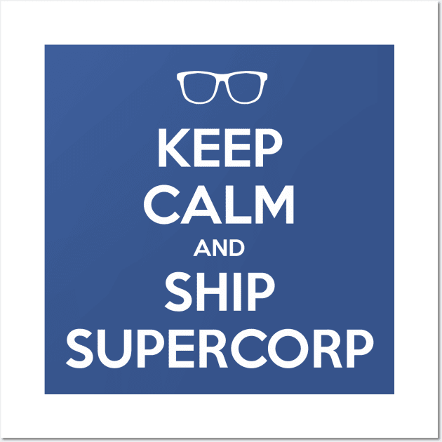 Ship Supercorp Wall Art by ManuLuce